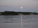 Full Moon rising over Muscongus Bay, St. George Peninsula, Maine